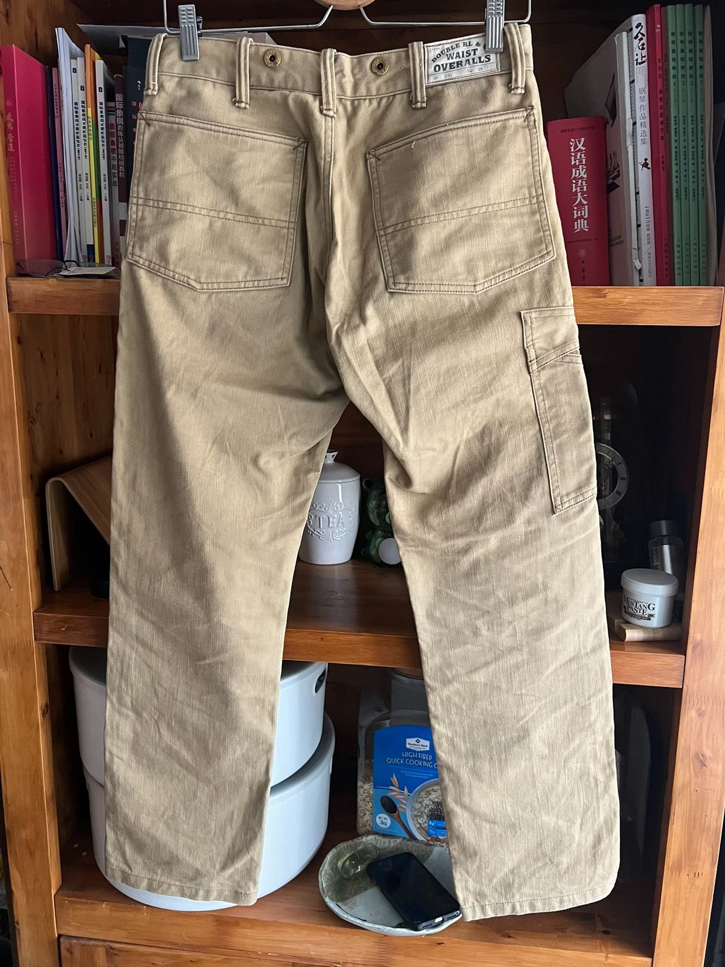 RRL Ralph Lauren RRL Double RL Suspender Work Pants Size US 28 / EU 44 - 6 Thumbnail