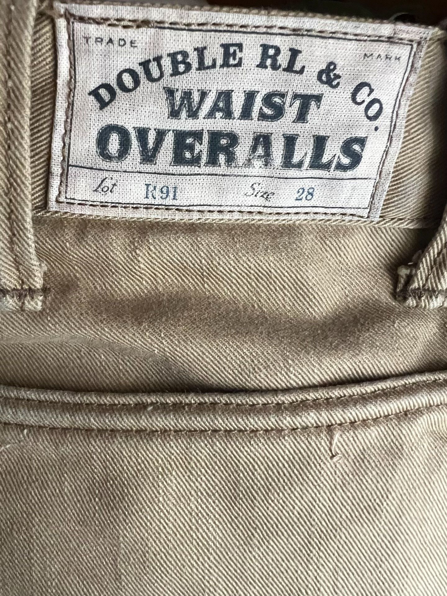 RRL Ralph Lauren RRL Double RL Suspender Work Pants Size US 28 / EU 44 - 9 Thumbnail