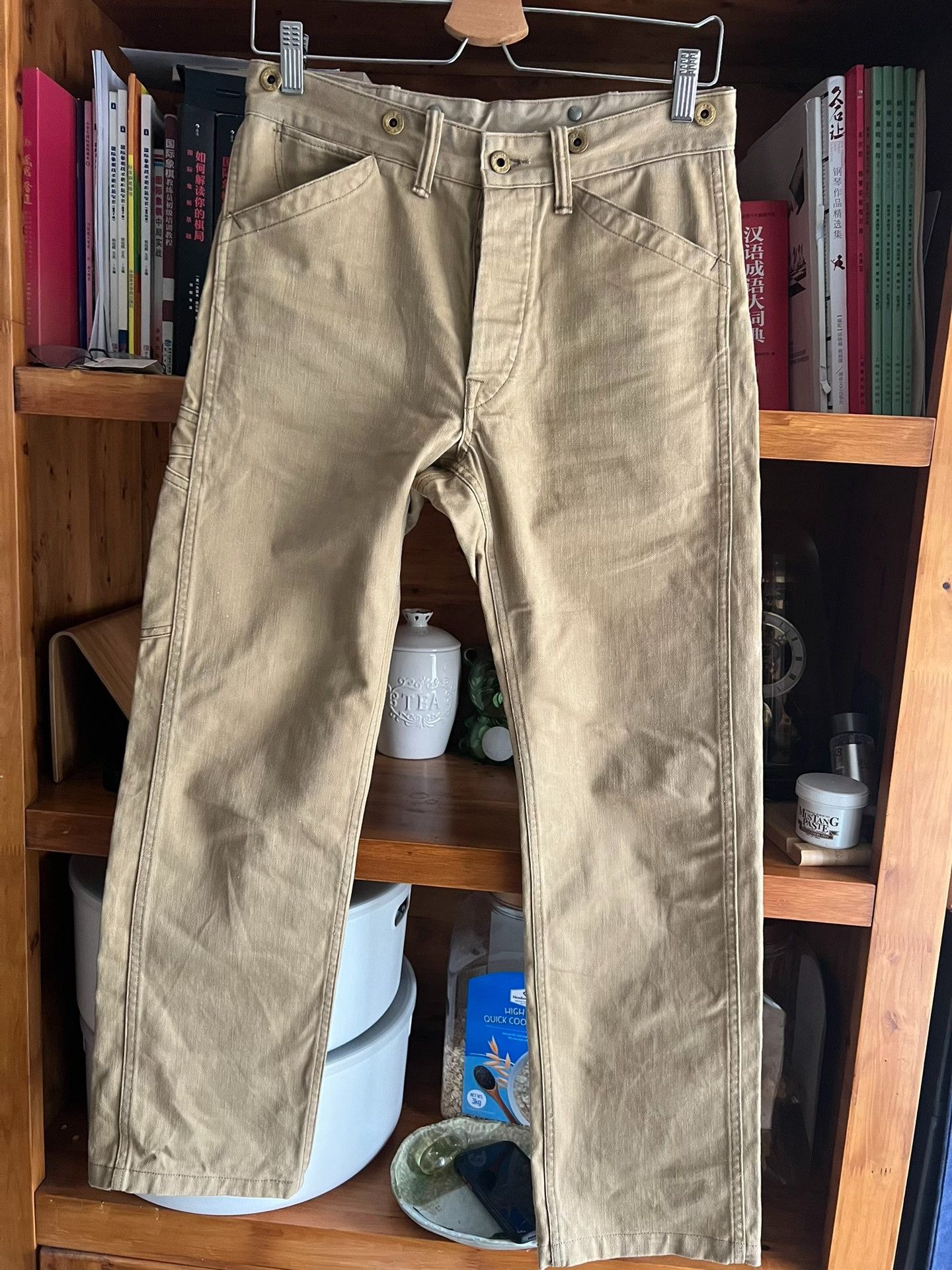 RRL Ralph Lauren RRL Double RL Suspender Work Pants Size US 28 / EU 44 - 3 Thumbnail