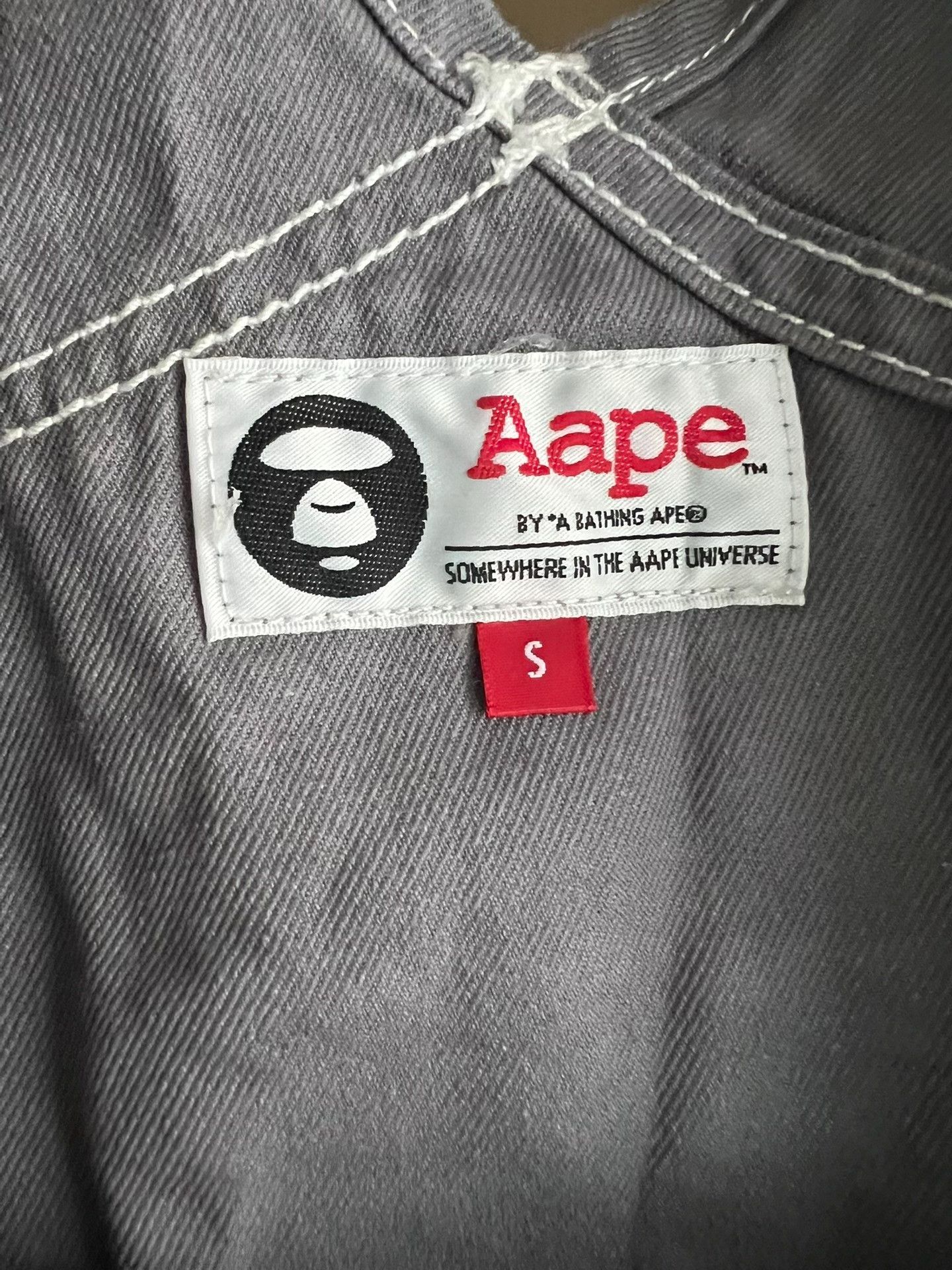 Aape Aape Gray Cargo Overalls Size US 26 / EU 42 - 7 Thumbnail