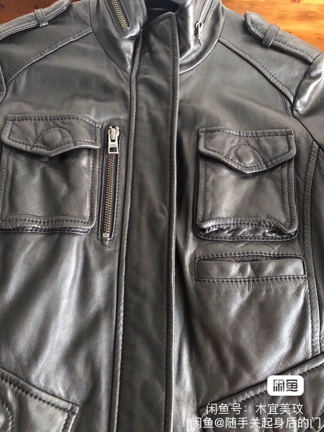 Harley Davidson Harley Davidson Women's Leather Jacket Size M / US 6-8 / IT 42-44 - 3 Thumbnail