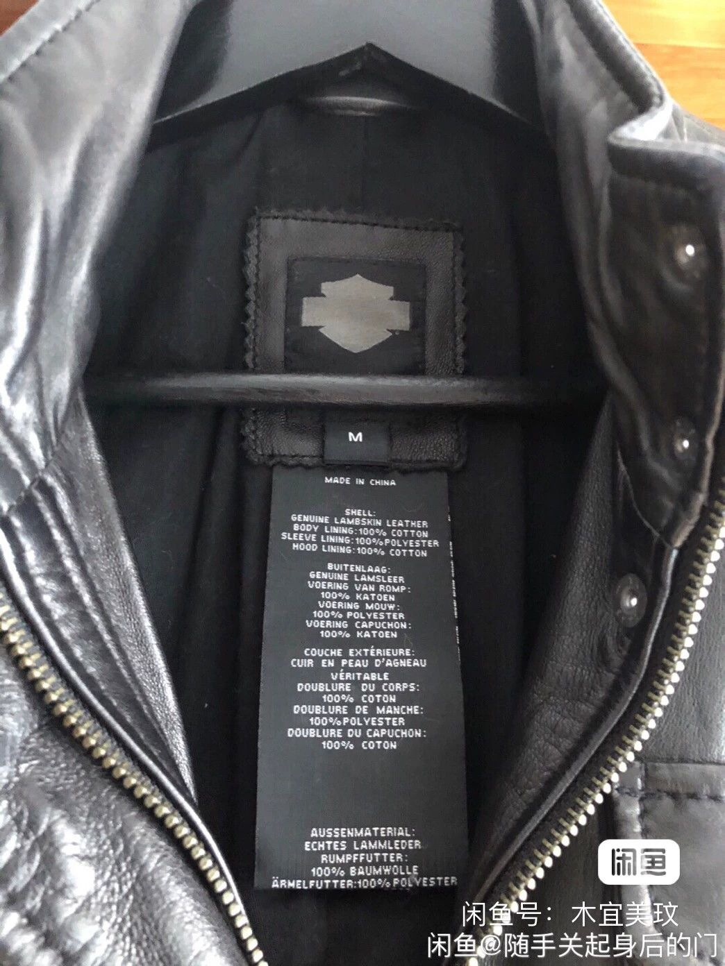 Harley Davidson Harley Davidson Women's Leather Jacket Size M / US 6-8 / IT 42-44 - 7 Thumbnail