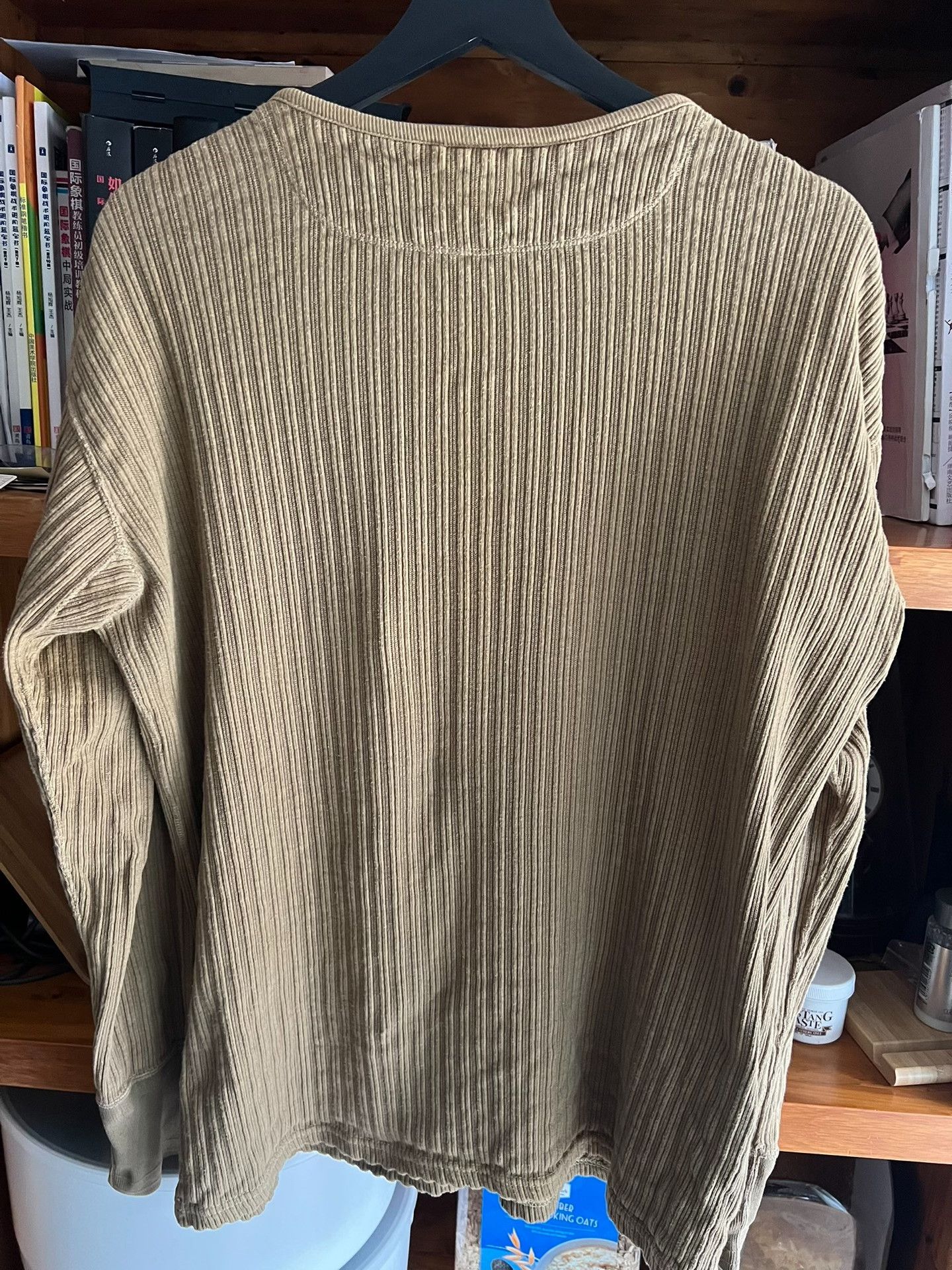 The Real McCoy's The Real McCoy Vintage Henley Long-Sleeve T Size US XXS / EU 40 - 8 Thumbnail
