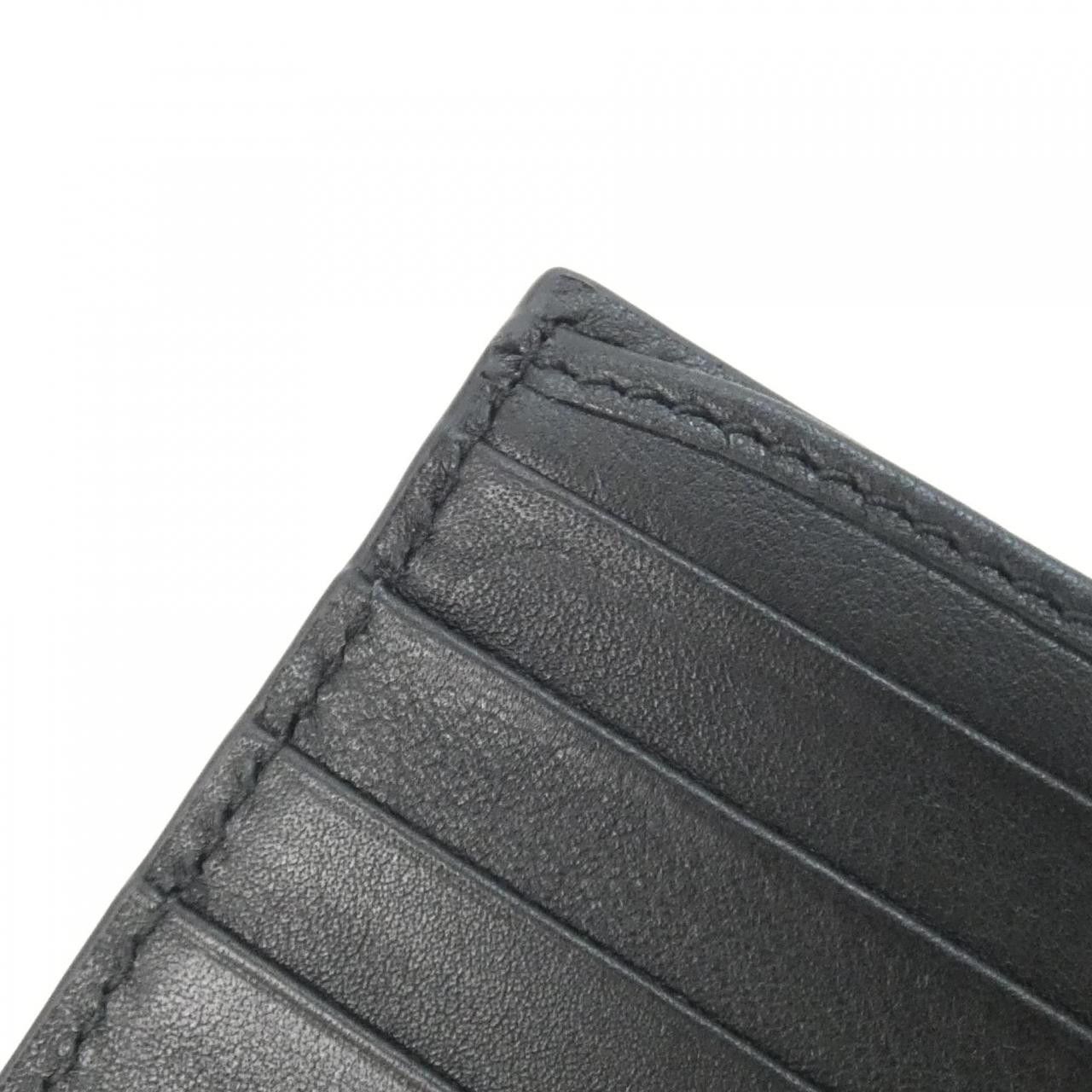 Gucci Gucci Gucci GG Grain Leather Billfold Leather Short Wallet 835001AAE1T DUTY FREE for USA Size ONE SIZE - 3 Thumbnail