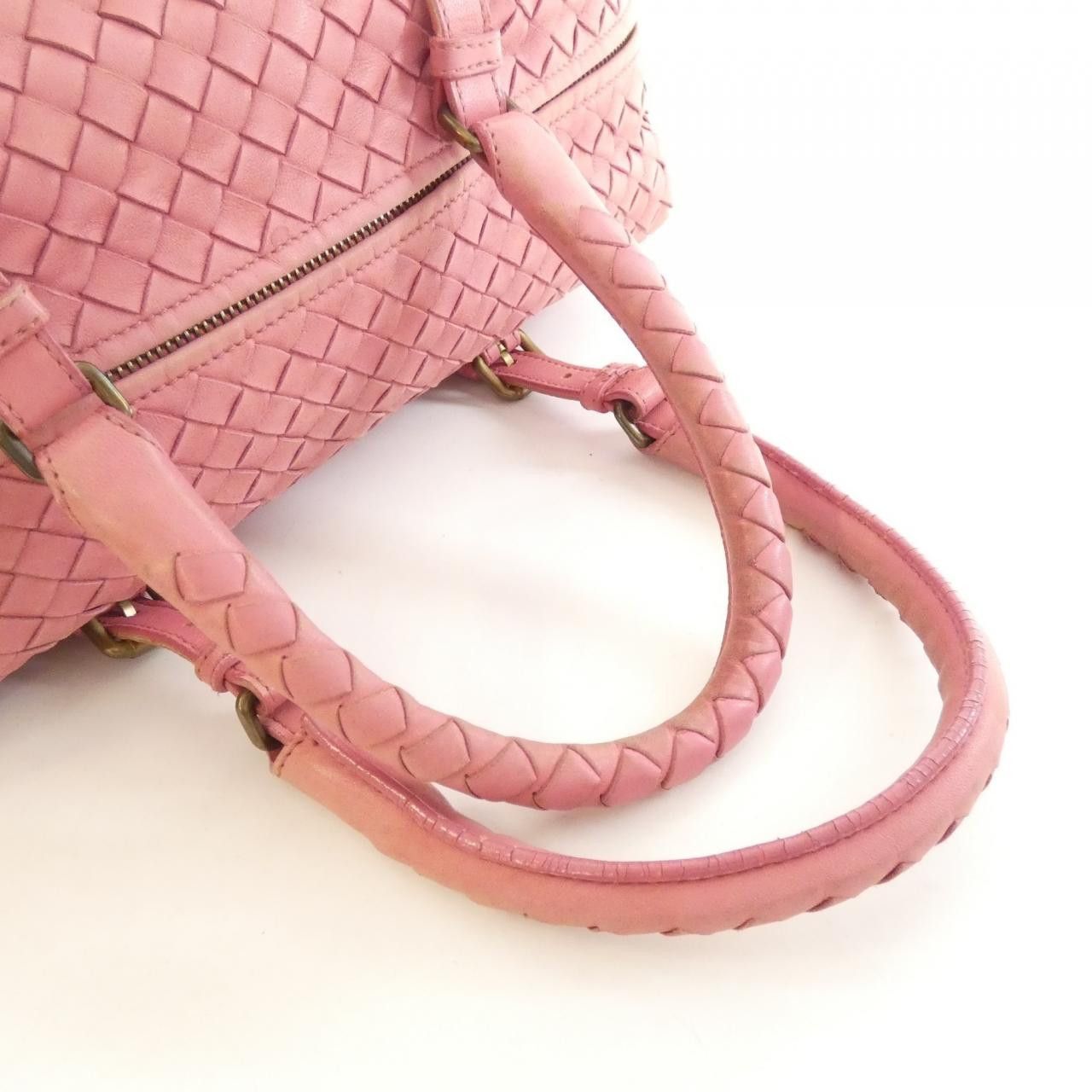 Bottega Veneta Bottega Veneta Bottega Veneta Leather Boston Bag Leather Travel Bag 173398V00A2 DUTY FREE for USA Size ONE SIZE - 7 Thumbnail