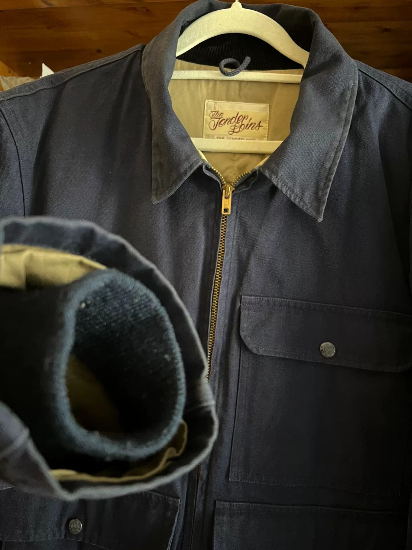 Tenderloin Indigo Dye K7 T-DOWN Down Jacket Size US S / EU 44-46 / 1 - 4 Thumbnail