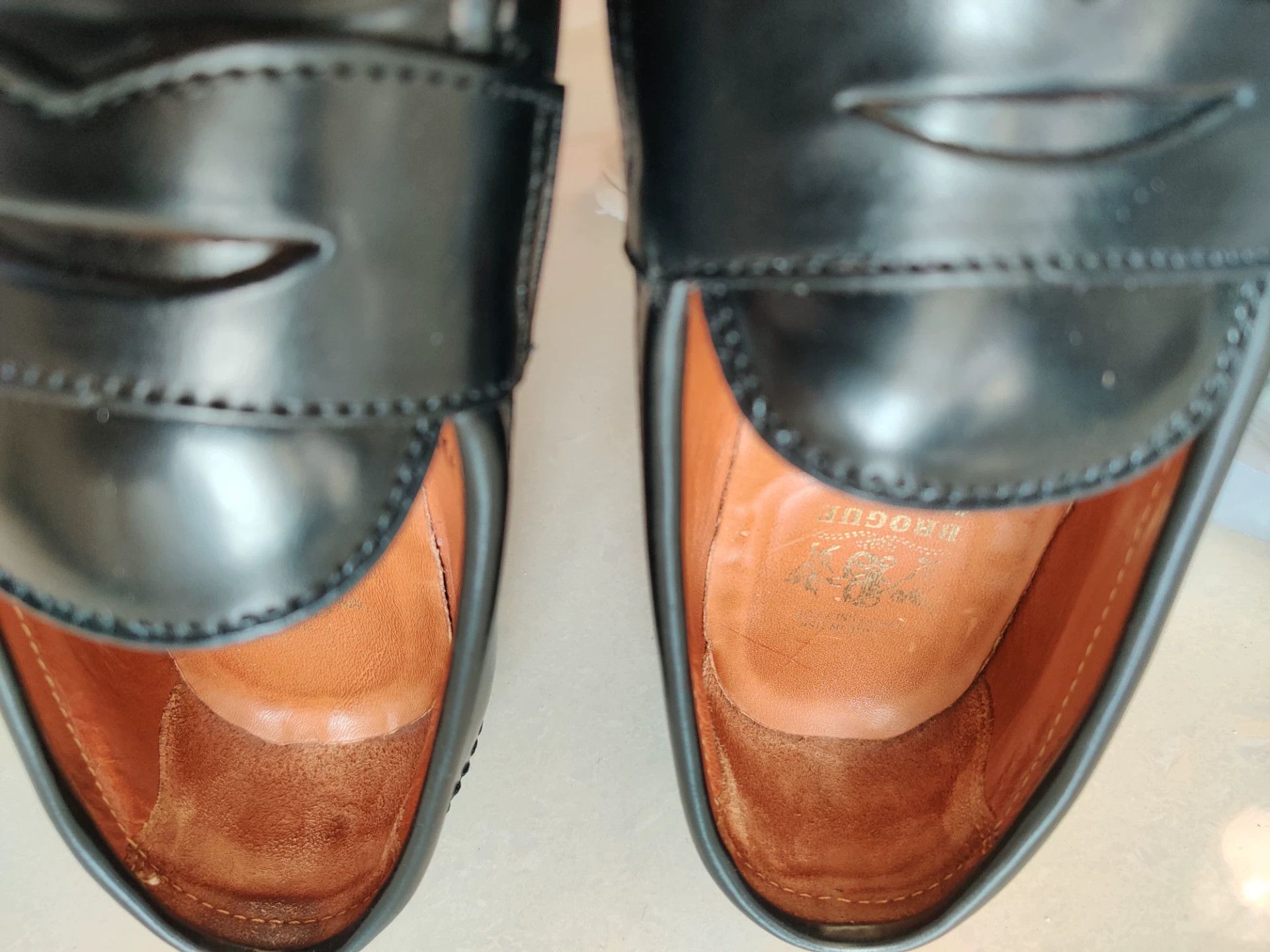 Alden Alden C Last Shell Cordovan Loafers 7.5 Size US 7.5 / EU 40-41 - 9 Thumbnail