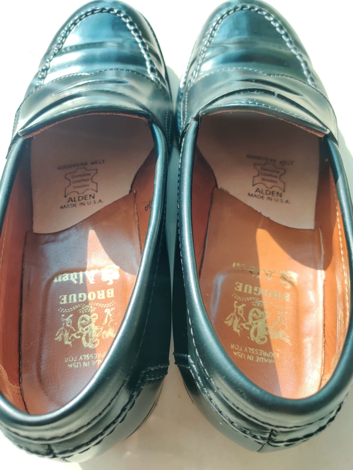 Alden Alden C Last Shell Cordovan Loafers 7.5 Size US 7.5 / EU 40-41 - 6 Thumbnail