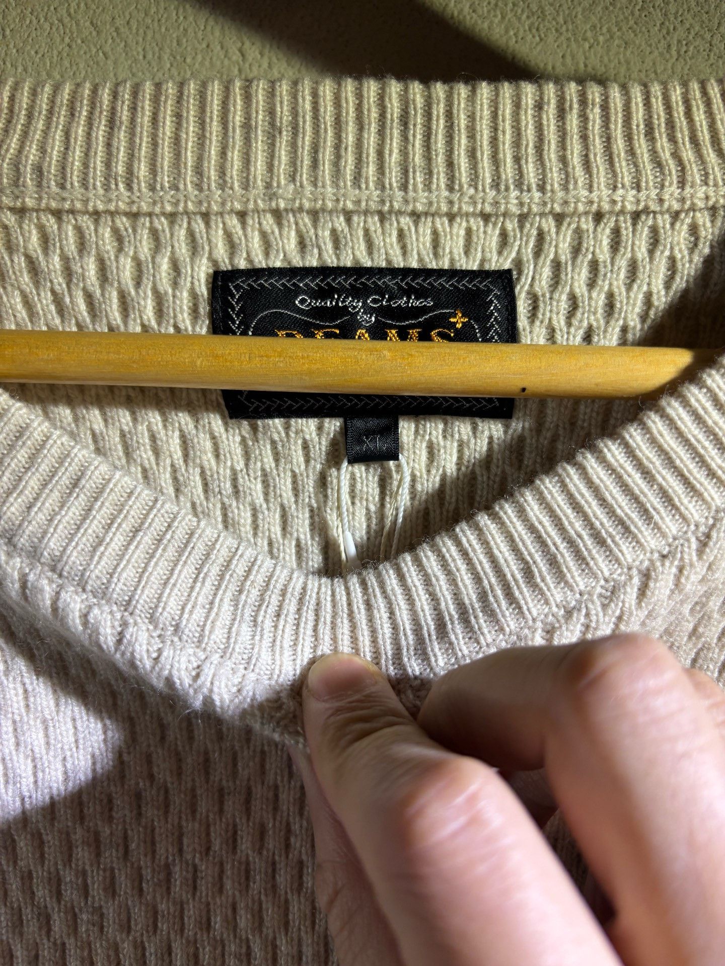 Beams Plus Beams Plus Yak Cashmere Blend Waffle Long Sleeve Size US XL / EU 56 / 4 - 2 Thumbnail