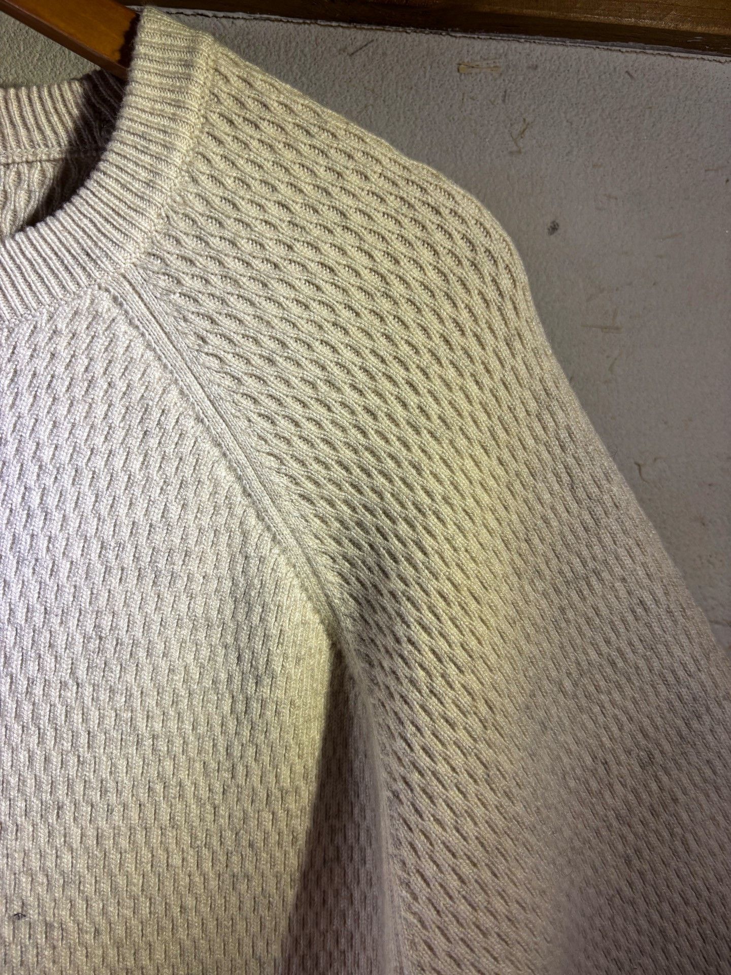 Beams Plus Beams Plus Yak Cashmere Blend Waffle Long Sleeve Size US XL / EU 56 / 4 - 4 Thumbnail