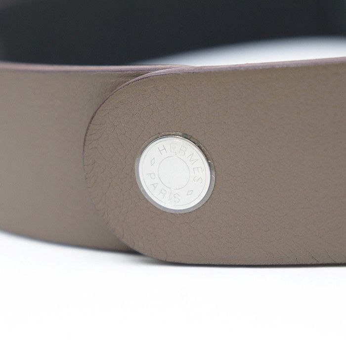 Hermes Hermes Hermes Etriviere leather belt Leather Belt Stamp O DUTY FREE for USA Size ONE SIZE - 4 Thumbnail