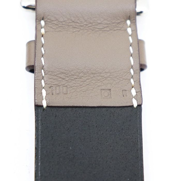 Hermes Hermes Hermes Etriviere leather belt Leather Belt Stamp O DUTY FREE for USA Size ONE SIZE - 6 Thumbnail