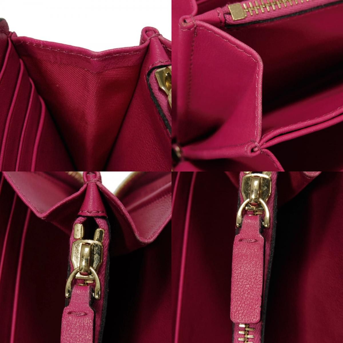 Valentino Valentino Valentino Garavani Rockstud Smooth Calfskin Long Wallet Leather Long Wallet QW2P0645BOL DUTY FREE for USA Size ONE SIZE - 15 Thumbnail