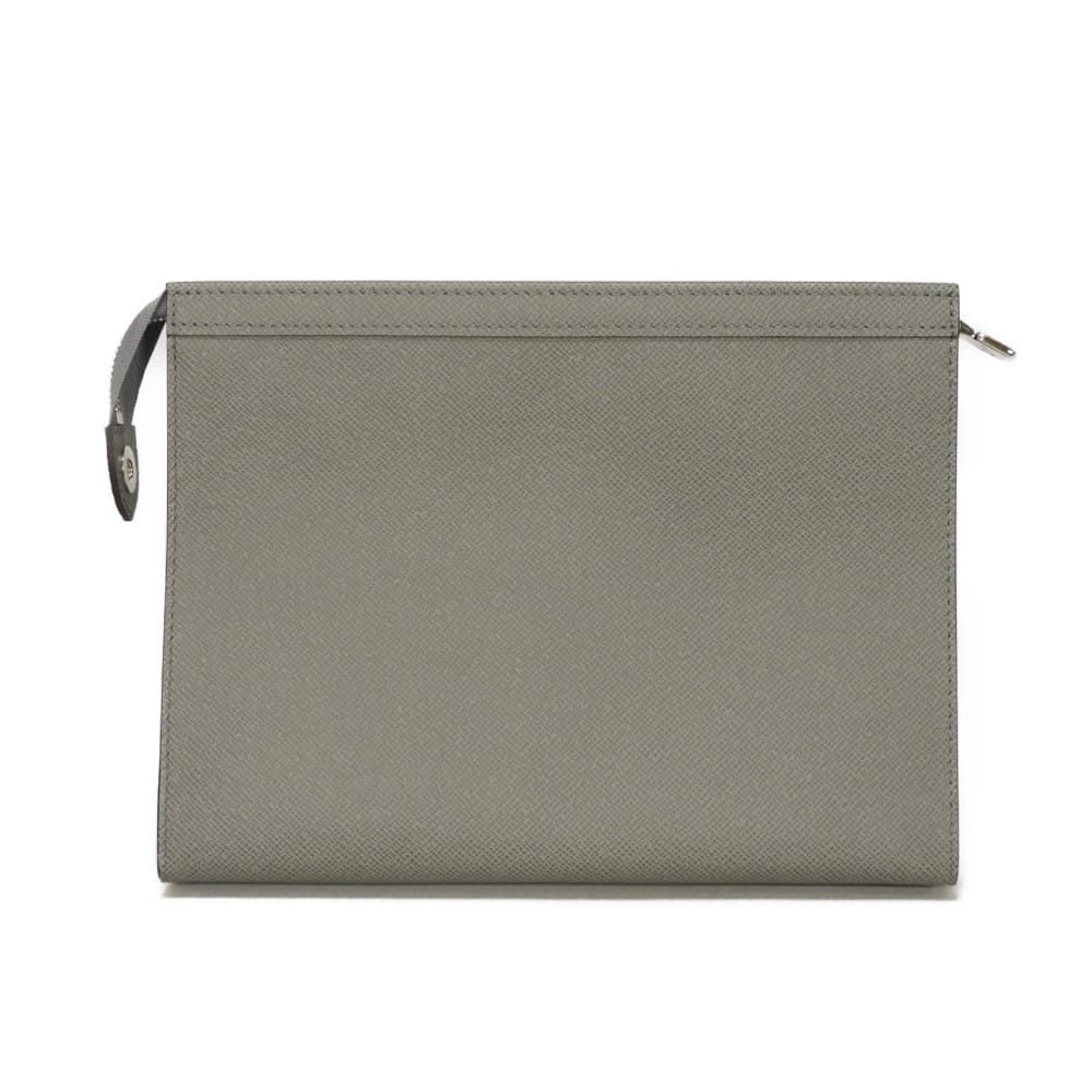 Louis Vuitton Louis Vuitton Louis Vuitton Pochette Voyage MM Taiga Clutch Bag Leather Clutch Bag M59147 DUTY FREE for USA Size ONE SIZE - 3 Thumbnail