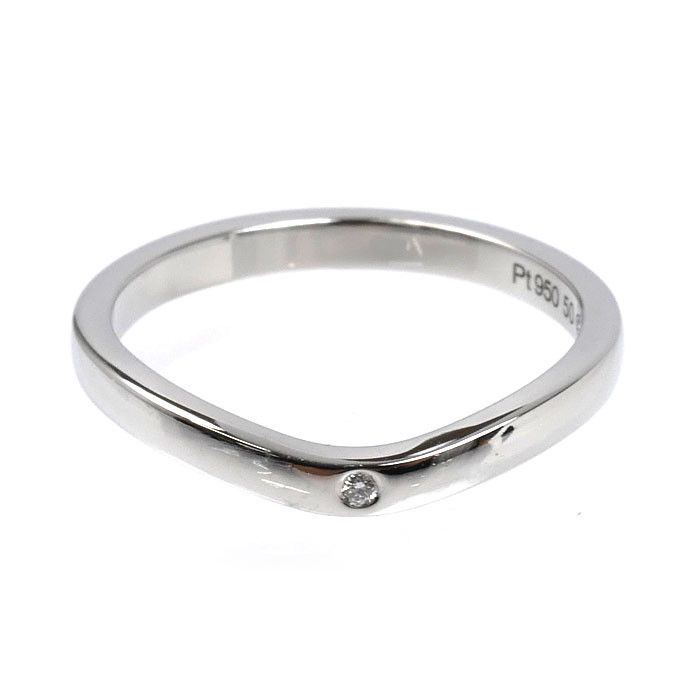 Cartier Cartier Cartier Ballerine Pt950 Platinum Diamond Ring Size 10 Precious Metal Ring B4092950 DUTY FREE for USA Size ONE SIZE - 3 Thumbnail