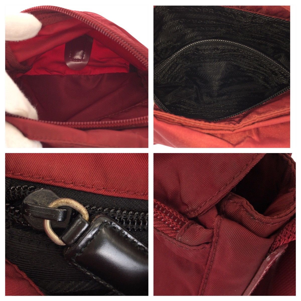 Prada Prada Prada Nylon Shoulder Bag Textile Shoulder Bag DUTY FREE for USA Size ONE SIZE - 5 Thumbnail