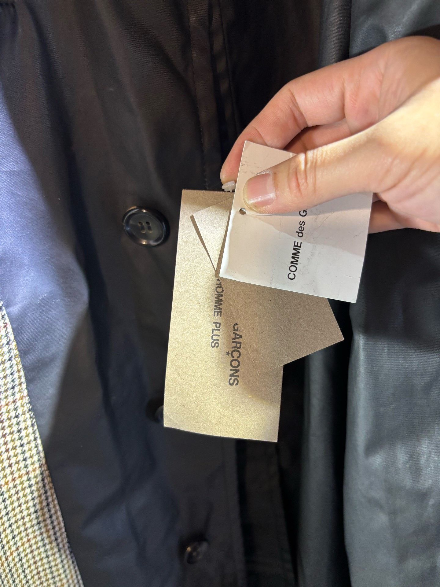 Comme des Garcons Comme des Garçons Homme Plus Reversible Coat Size US M / EU 48-50 / 2 - 9 Thumbnail