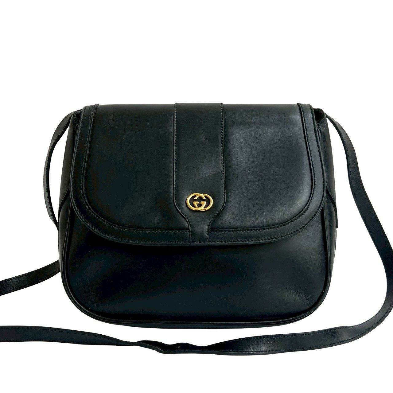 Gucci Gucci Gucci Leather Shoulder Bag Leather Shoulder Bag DUTY FREE for USA Size ONE SIZE - 2 Thumbnail