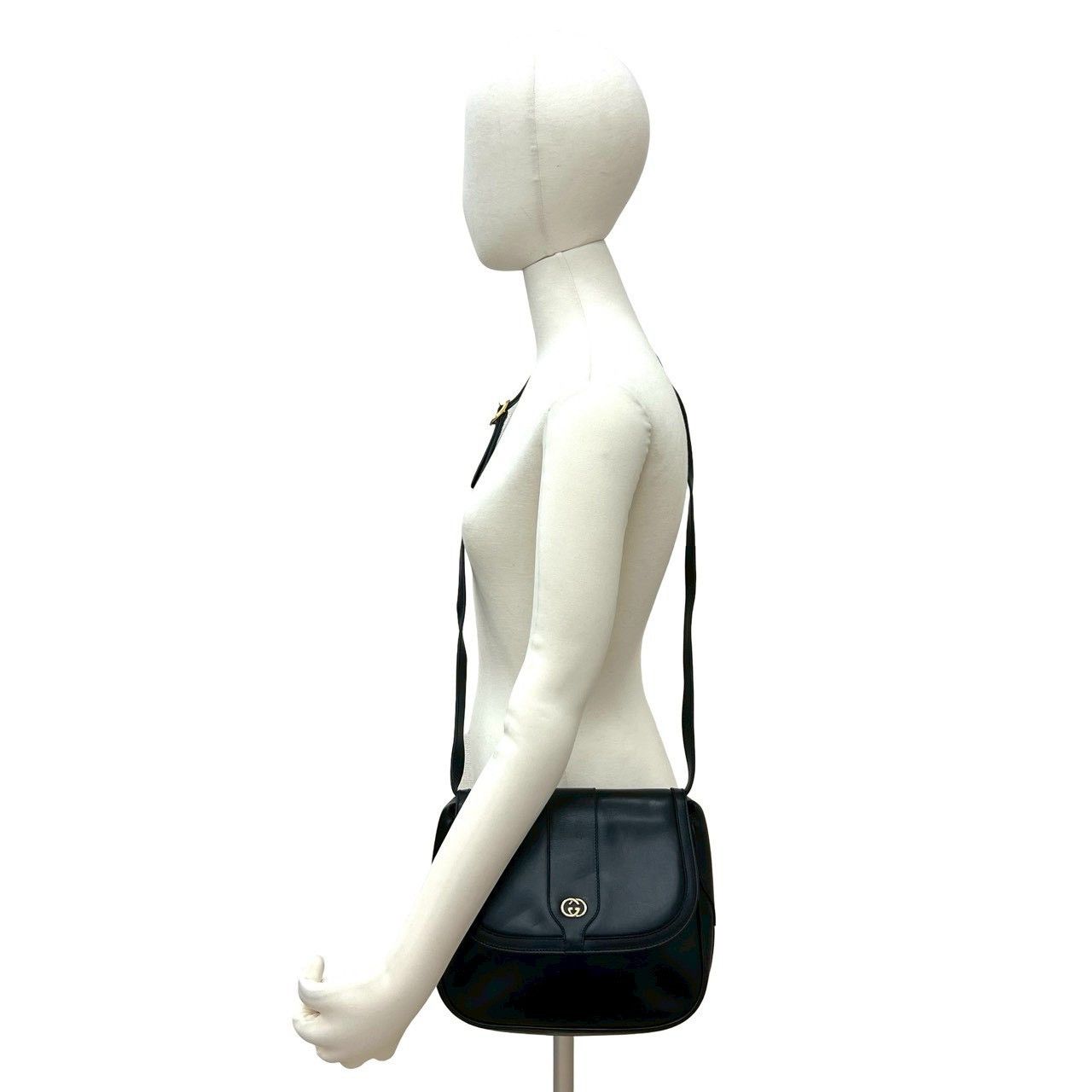 Gucci Gucci Gucci Leather Shoulder Bag Leather Shoulder Bag DUTY FREE for USA Size ONE SIZE - 3 Thumbnail