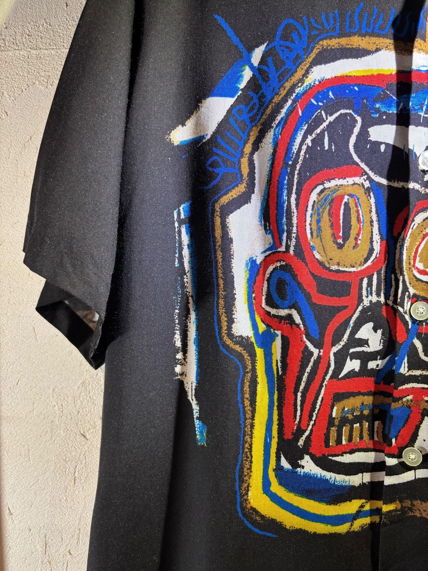 Wacko Maria Wacko Maria x Basquiat Short-Sleeve Shirt Size US XL / EU 56 / 4 - 9 Thumbnail