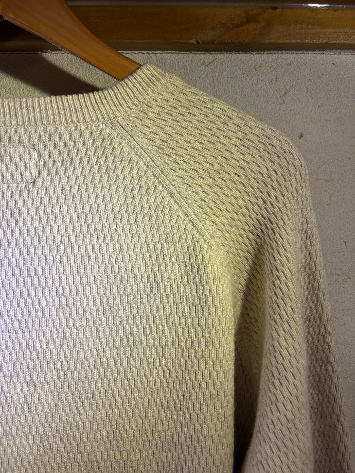 Beams Plus Beams Plus Yak Wool Blend Waffle Long Sleeve Size US XL / EU 56 / 4 - 8 Thumbnail
