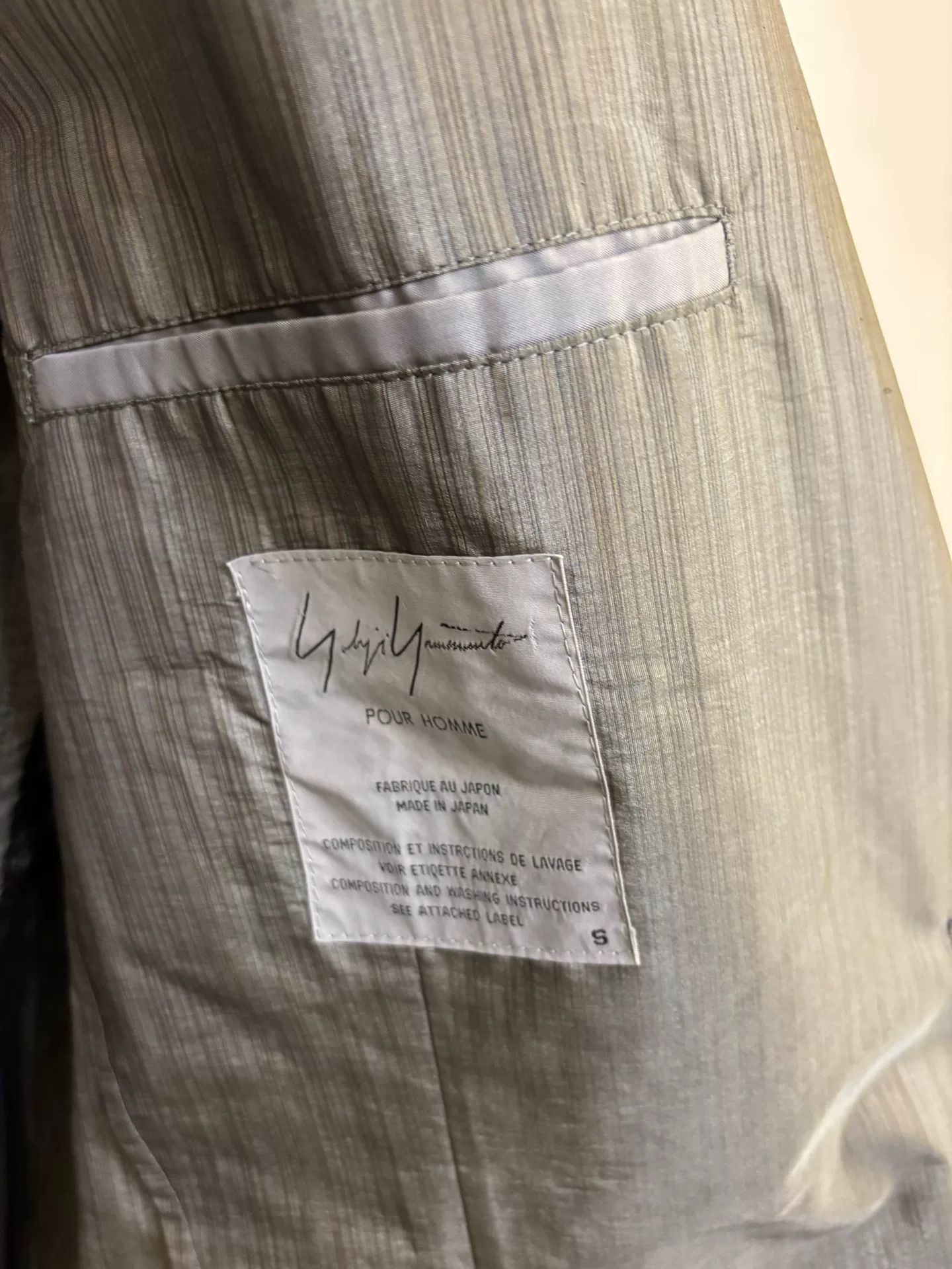 Yohji Yamamoto Yohji Yamamoto 1992SS Oversized Blazer Size US S / EU 44-46 / 1 - 8 Thumbnail