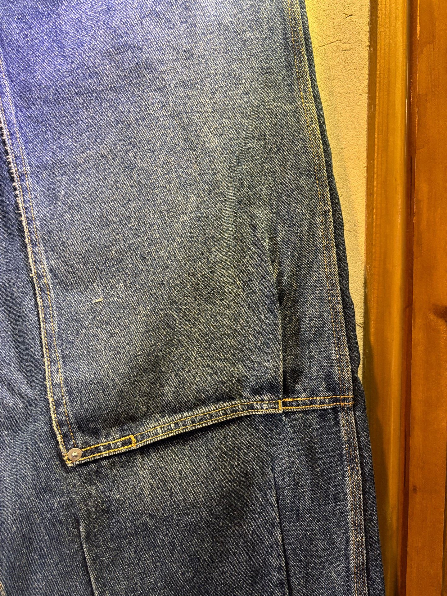 Journal Standard Journal Standard Washed Denim Logger Pants Size US 34 / EU 50 - 5 Thumbnail