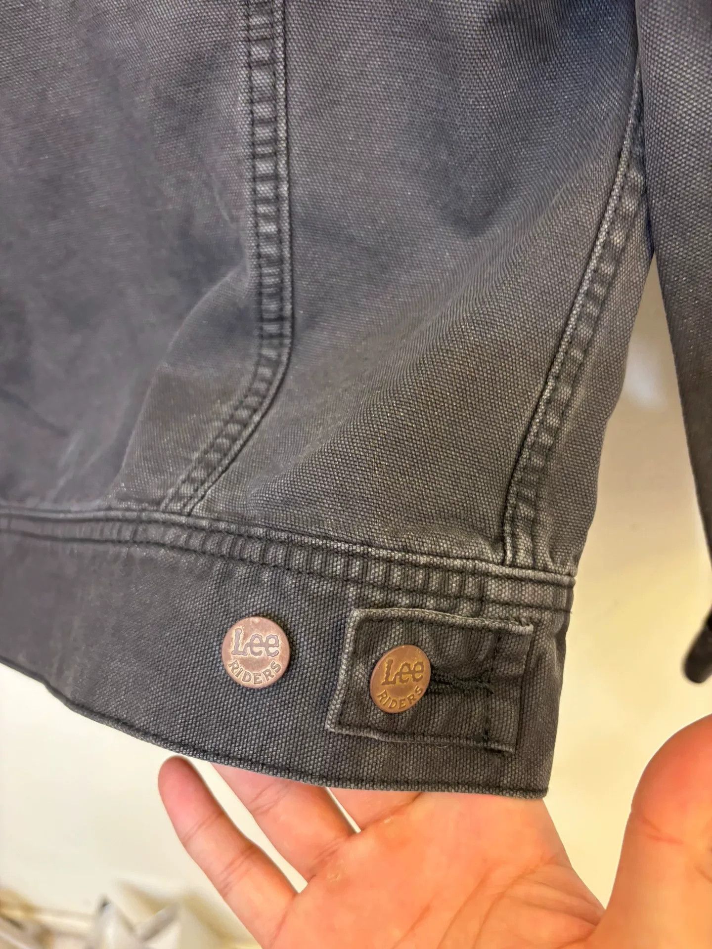 Lee Lee Rider x Stussy Canvas Denim Jacket Size US S / EU 44-46 / 1 - 9 Thumbnail