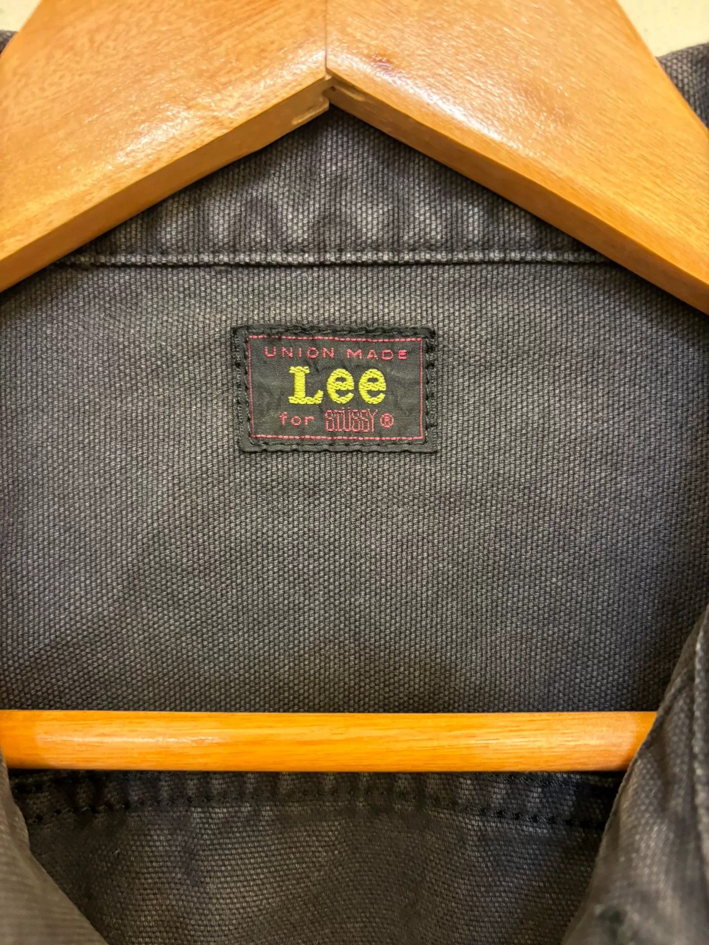 Lee Lee Rider x Stussy Canvas Denim Jacket Size US S / EU 44-46 / 1 - 2 Thumbnail