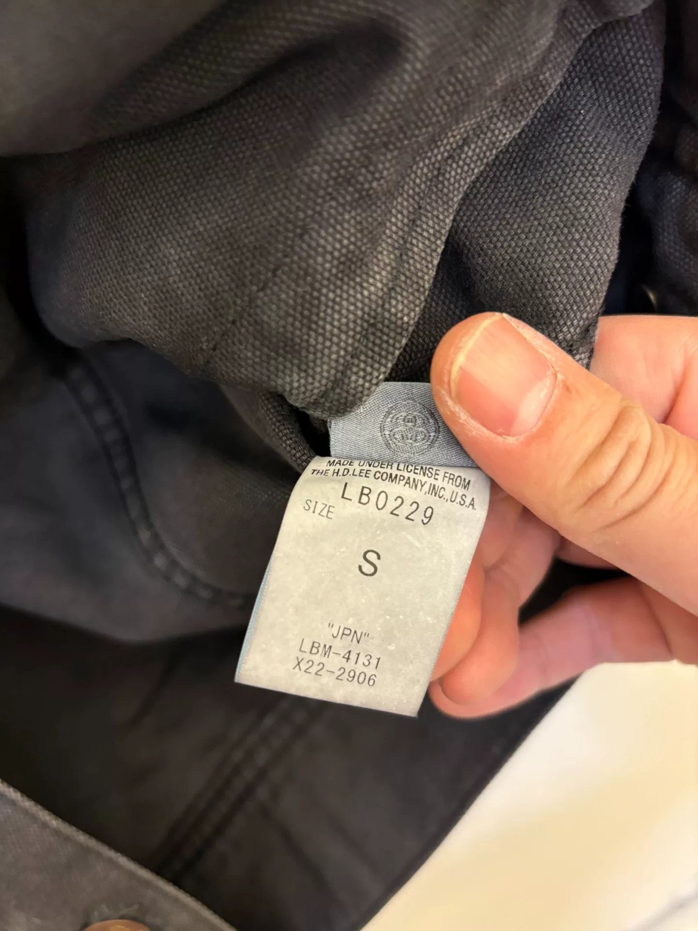 Lee Lee Rider x Stussy Canvas Denim Jacket Size US S / EU 44-46 / 1 - 7 Thumbnail