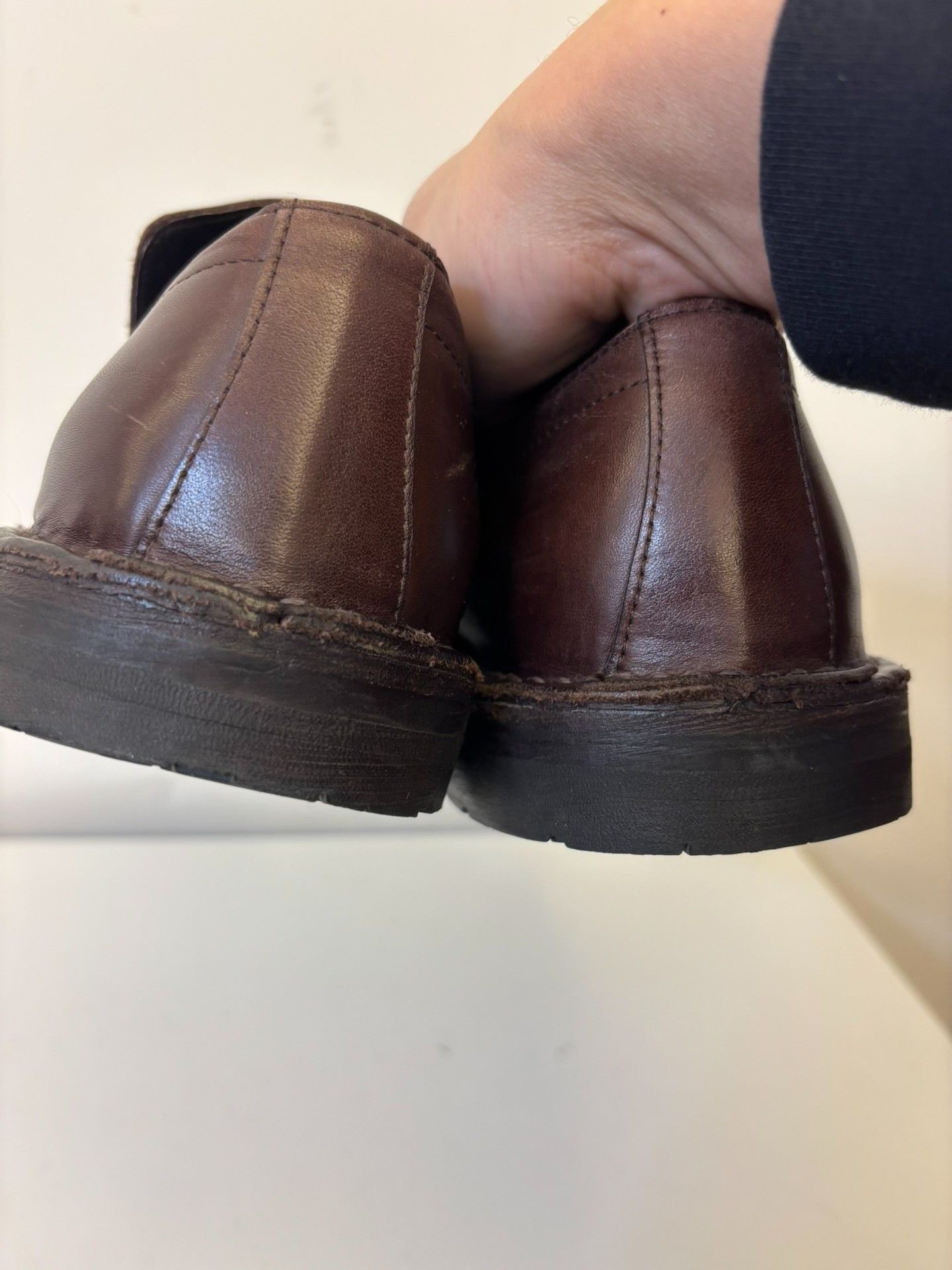 Yohji Yamamoto Yohji Yamamoto 2006 AW Round-Toe Leather Shoes Size US 10 / EU 43 - 9 Thumbnail