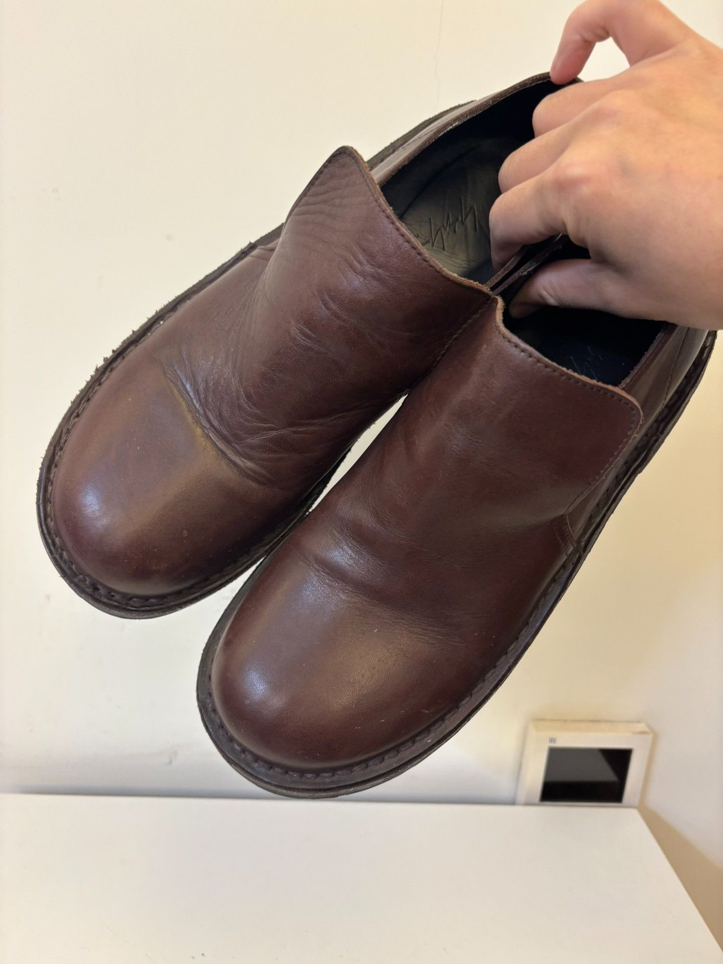 Yohji Yamamoto Yohji Yamamoto 2006 AW Round-Toe Leather Shoes Size US 10 / EU 43 - 5 Thumbnail