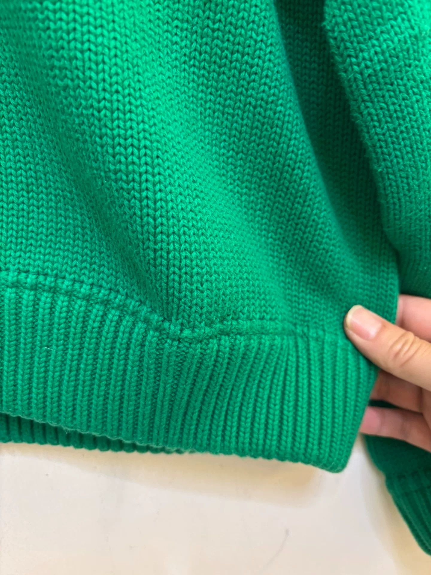 Dusk Crepuscule Large V-Neck Knit Sweater Size M / US 6-8 / IT 42-44 - 5 Thumbnail