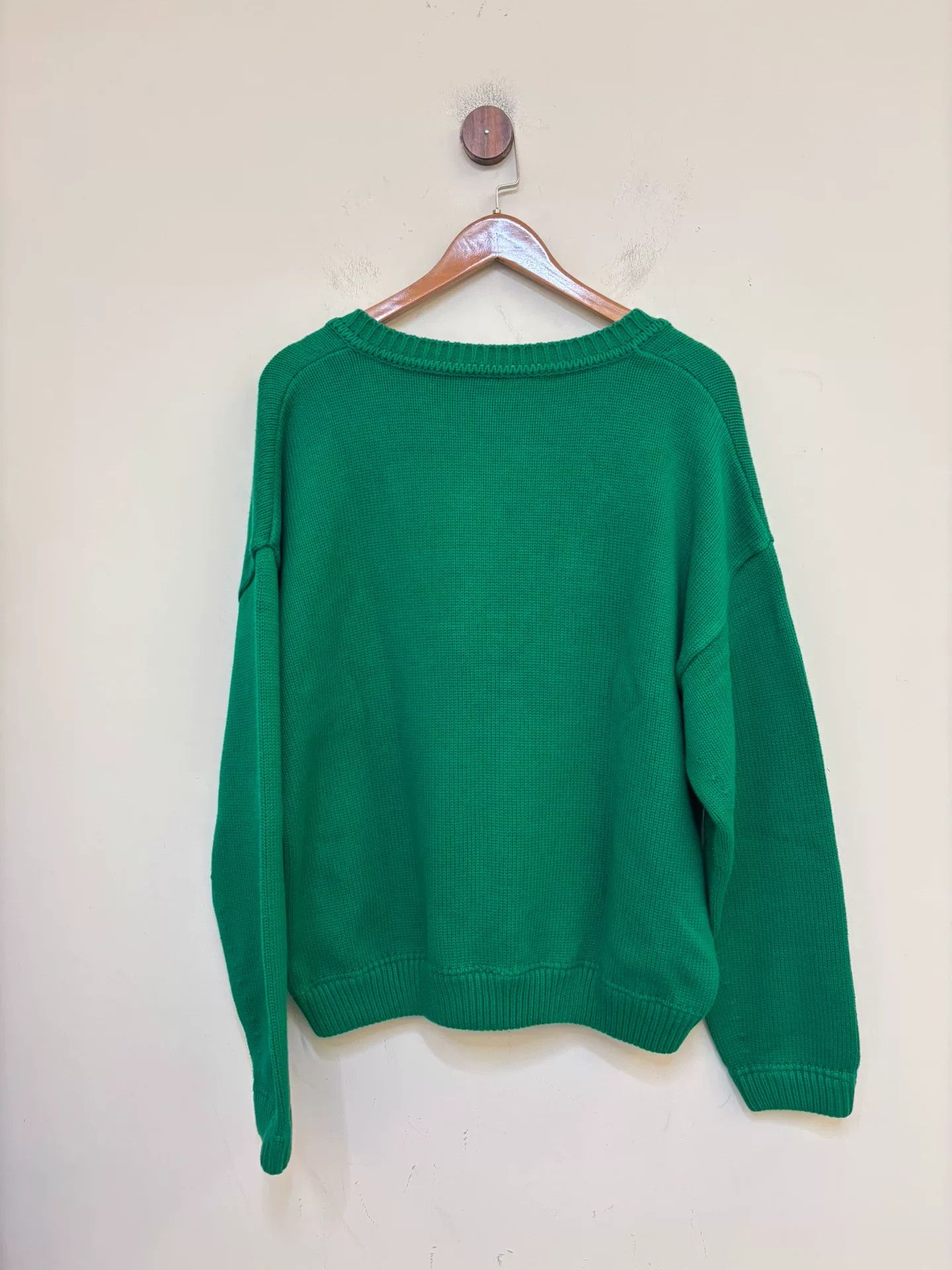 Dusk Crepuscule Large V-Neck Knit Sweater Size M / US 6-8 / IT 42-44 - 8 Thumbnail