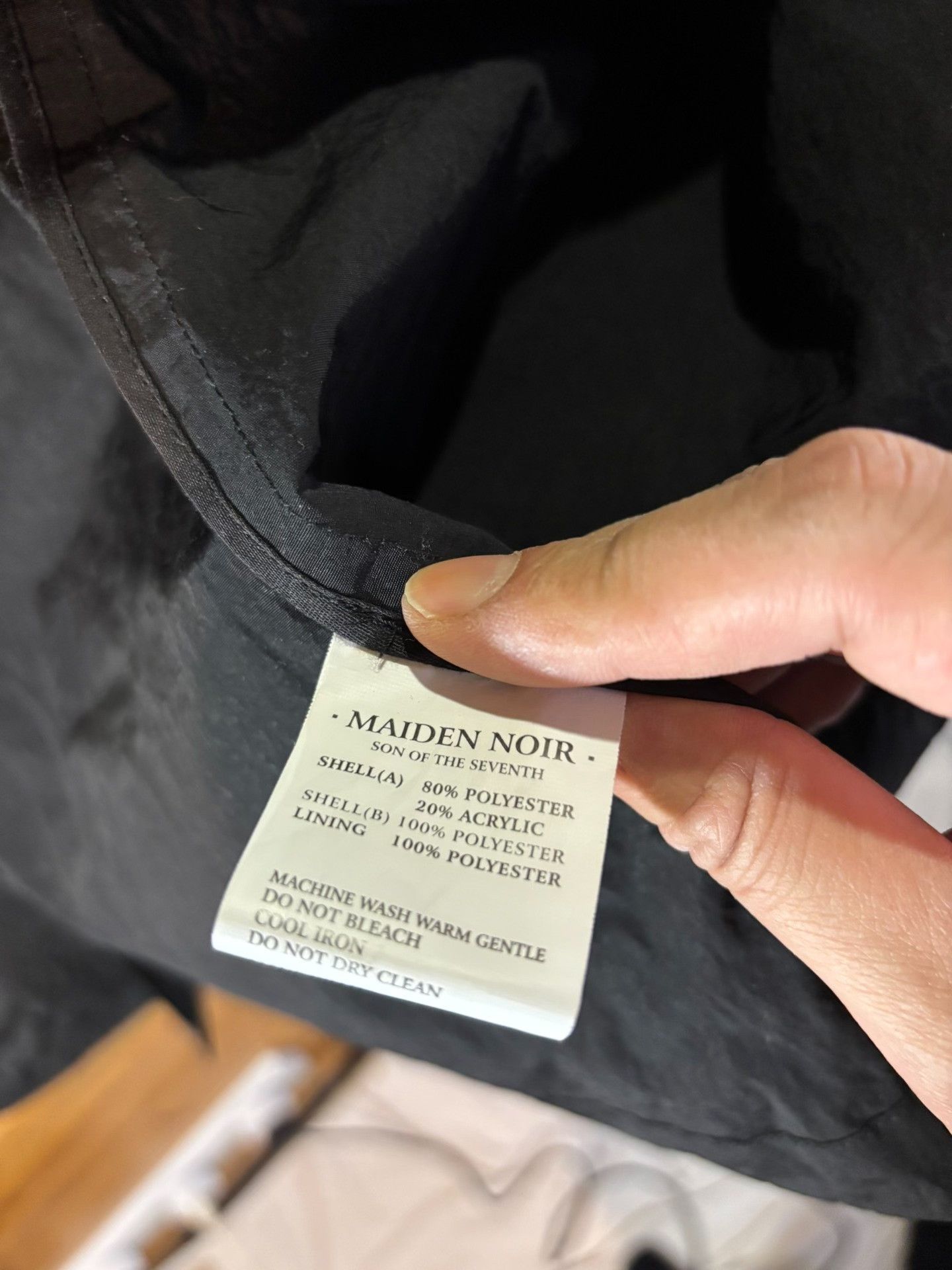 Maiden Noir Maiden Noir Salt-Shrunk Nylon Coat Size US M / EU 48-50 / 2 - 9 Thumbnail