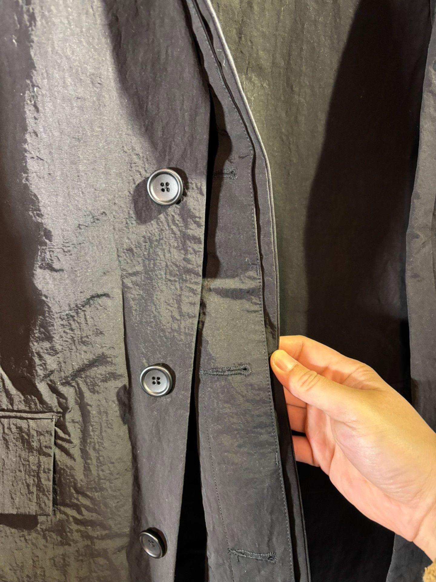 Maiden Noir Maiden Noir Salt-Shrunk Nylon Coat Size US M / EU 48-50 / 2 - 6 Thumbnail