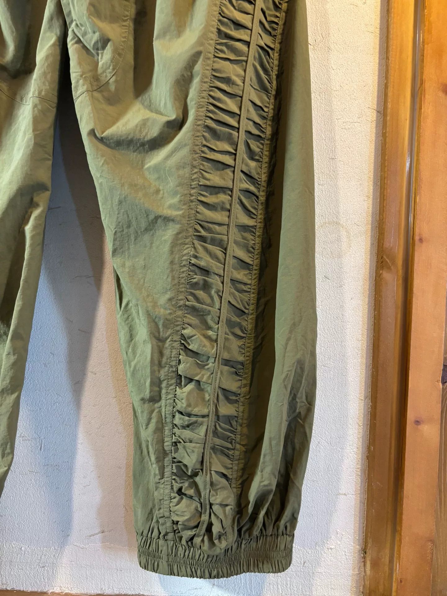 SAGE NATION Sage Nation Classic Ruffled Trousers Size 38" / US 16 / IT 52 - 6 Thumbnail