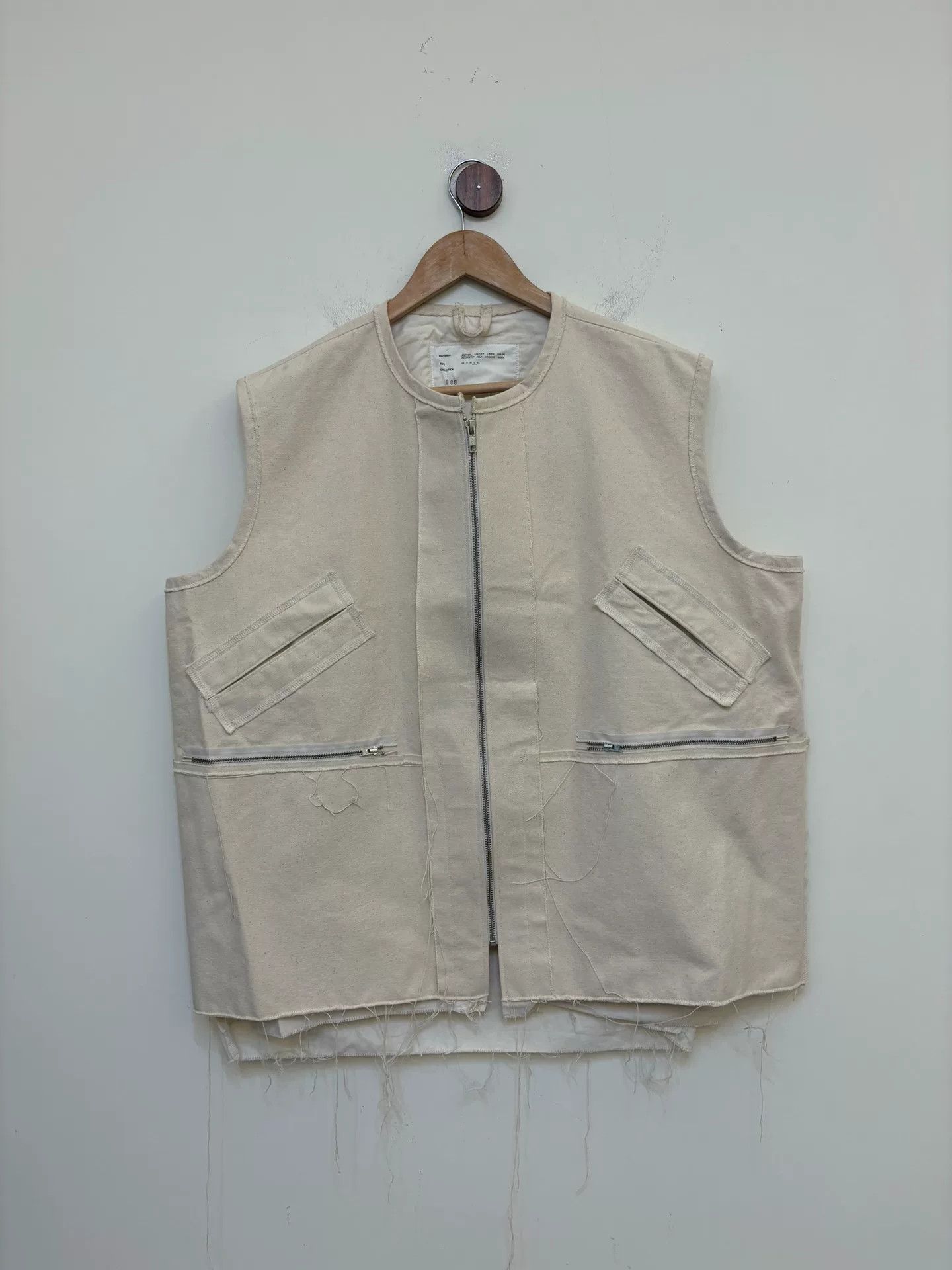 Camiel Fortgens Camiel Fortgens Canvas Vest Size US L / EU 52-54 / 3 - 2 Thumbnail