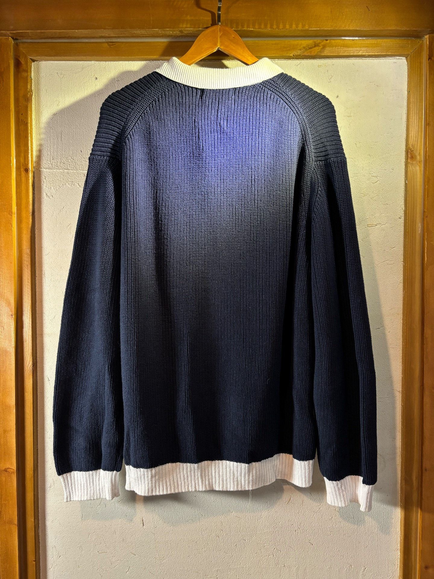 D.TT.K TTT MSW Collar Zip Cardigan Size US XL / EU 56 / 4 - 8 Thumbnail