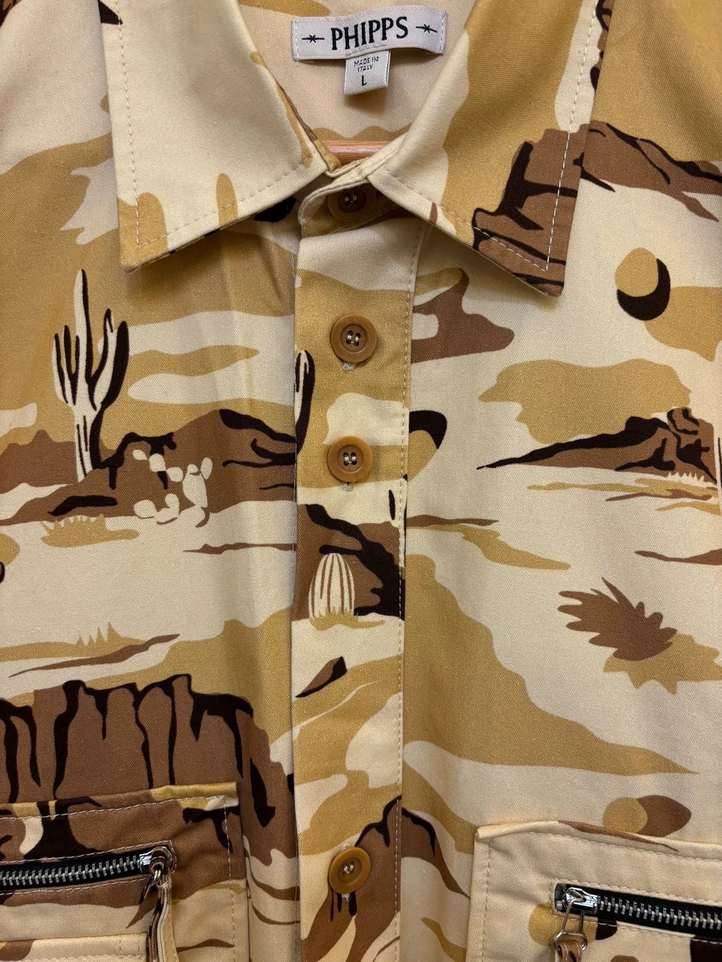 Phipps Phipps Organic Cotton Shirt Jacket Size US L / EU 52-54 / 3 - 3 Thumbnail