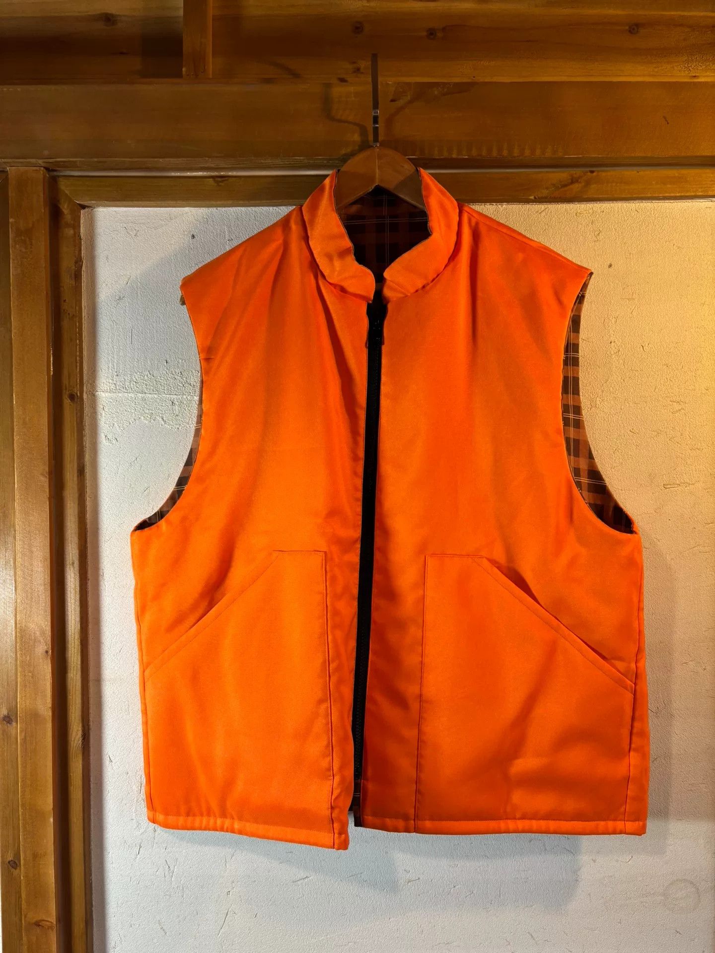 Sol Angeles Japan SOL Reversible Orange Vest Size US XL / EU 56 / 4 - 7 Thumbnail