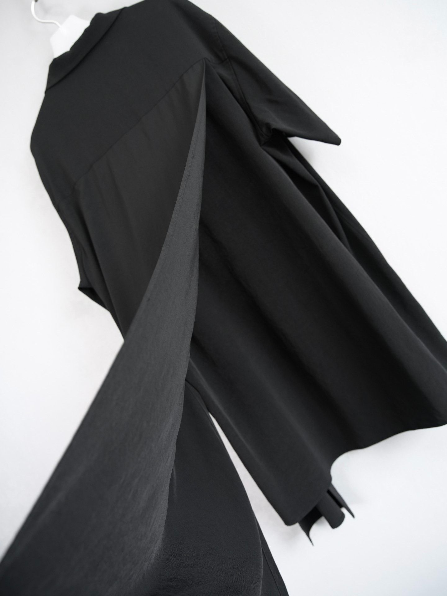 Yohji Yamamoto Yohji Yamamoto 22SS Deconstructed Triacetate Shirt Size US M / EU 48-50 / 2 - 6 Thumbnail