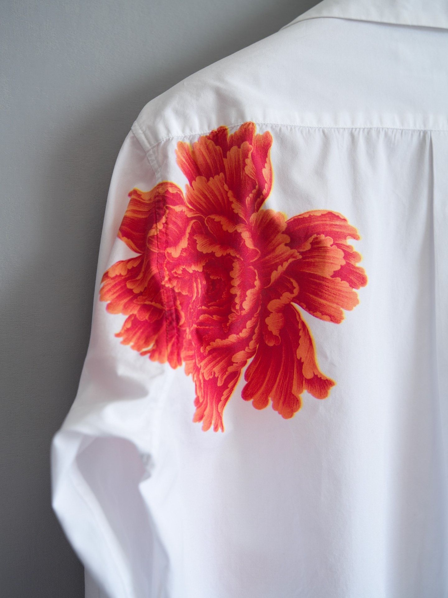Yohji Yamamoto Yohji Yamamoto 05AW Yuzen Peony Shirt Size US XL / EU 56 / 4 - 5 Thumbnail