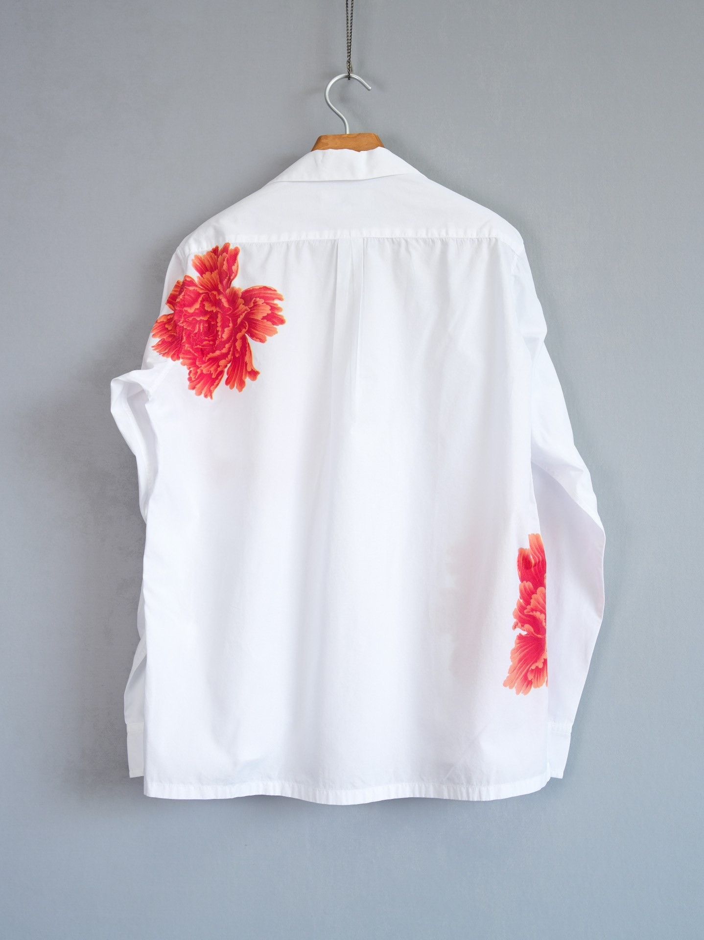 Yohji Yamamoto Yohji Yamamoto 05AW Yuzen Peony Shirt Size US XL / EU 56 / 4 - 2 Thumbnail