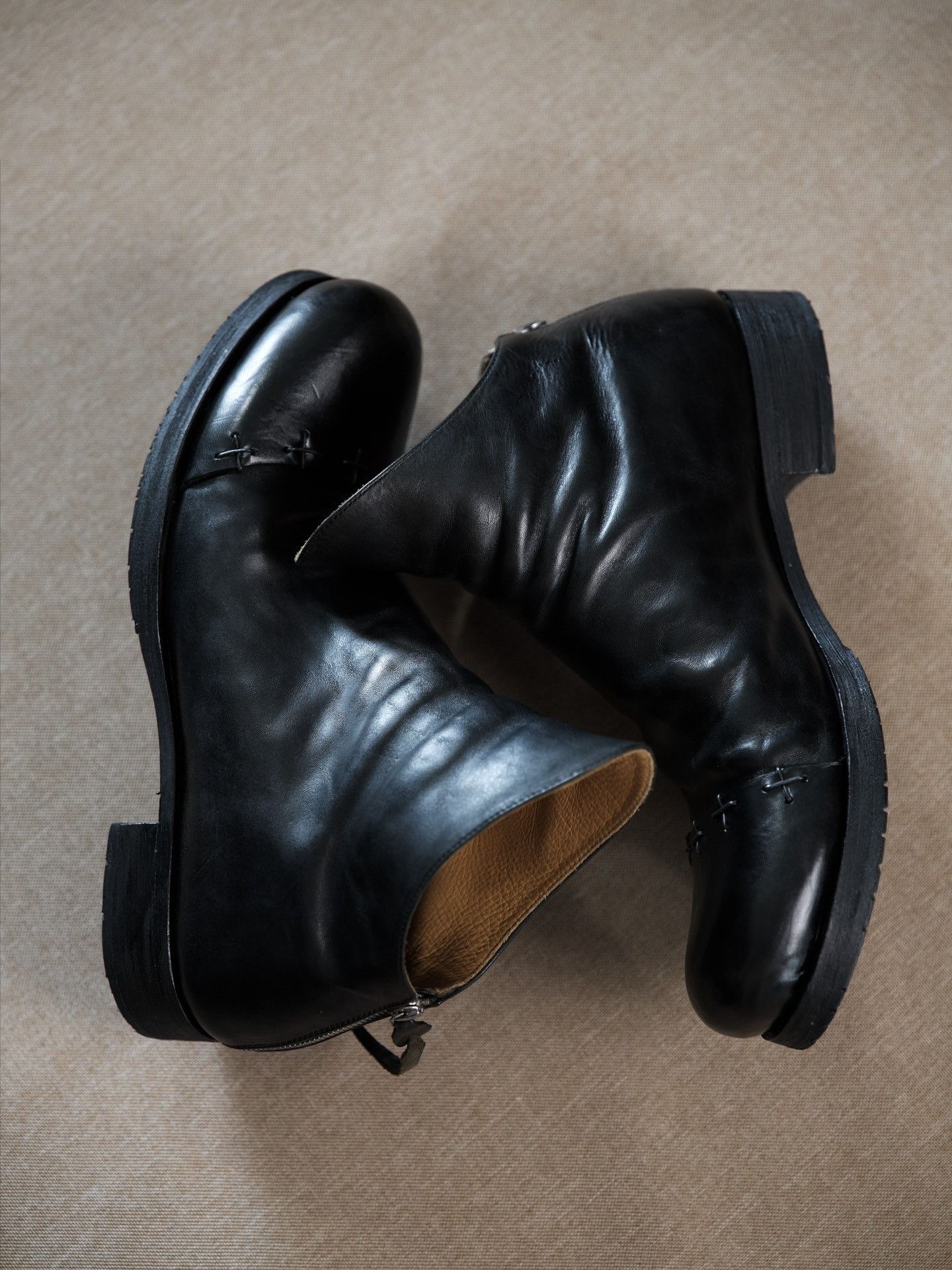 Ma+ M.A+ Maurizio Amadei Cross Zipper Horse Leather Shoes Size US 10 / EU 43 - 6 Thumbnail