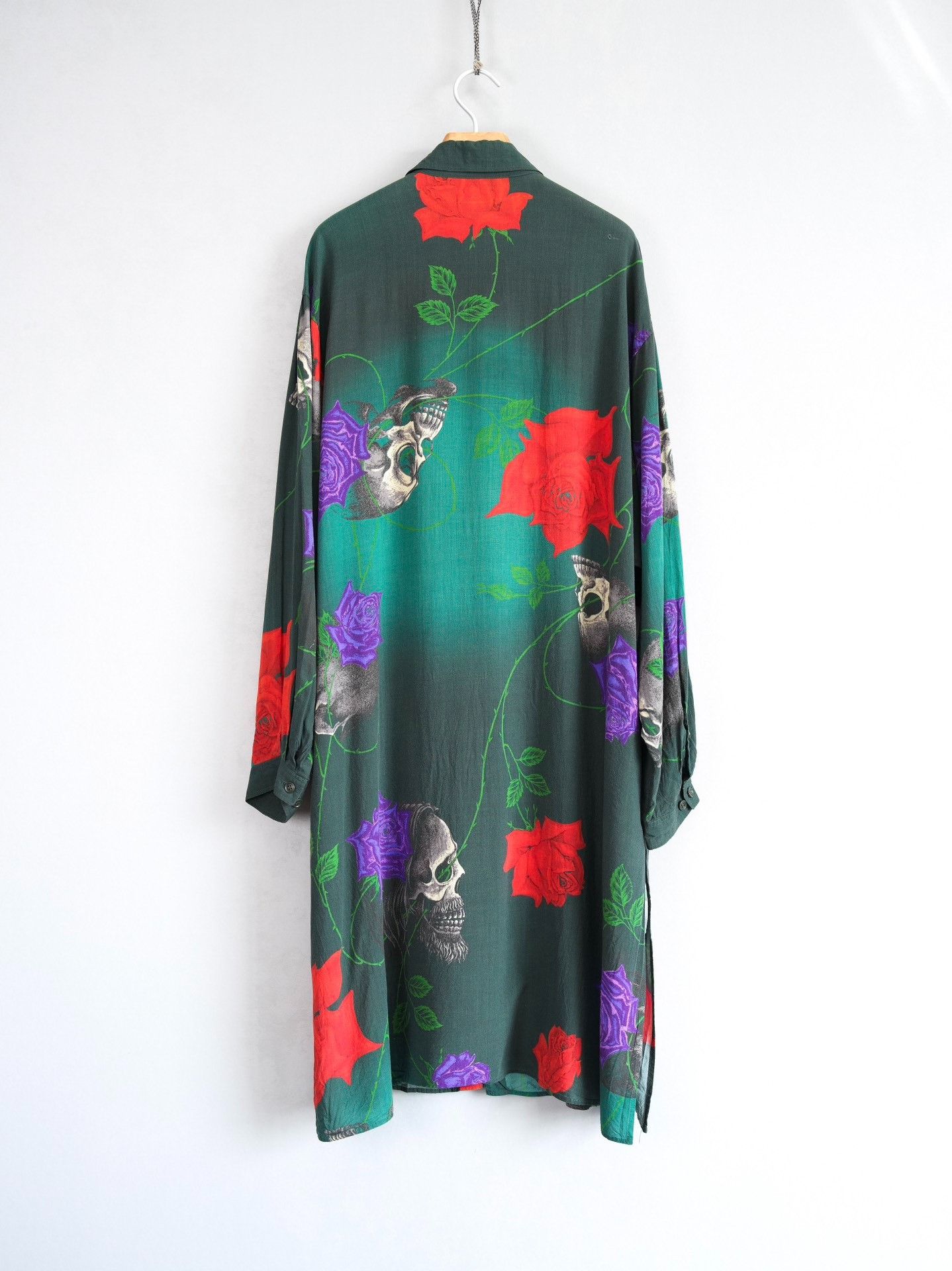 Yohji Yamamoto Yohji Yamamoto 18SS Skull Rose Shirt Size US L / EU 52-54 / 3 - 2 Thumbnail