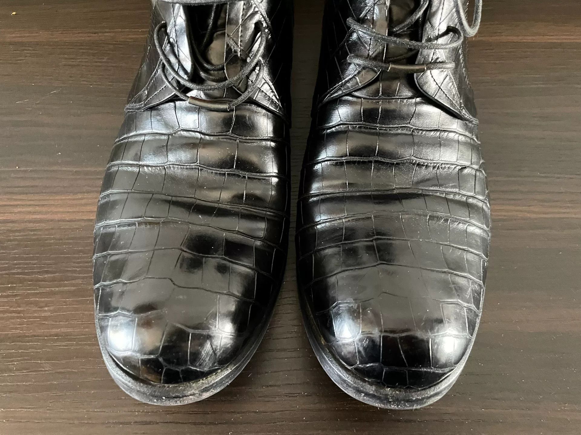 Layer-0 Layer0 1for1 Custom Crocodile Leather Shoes Size US 10 / EU 43 - 4 Thumbnail