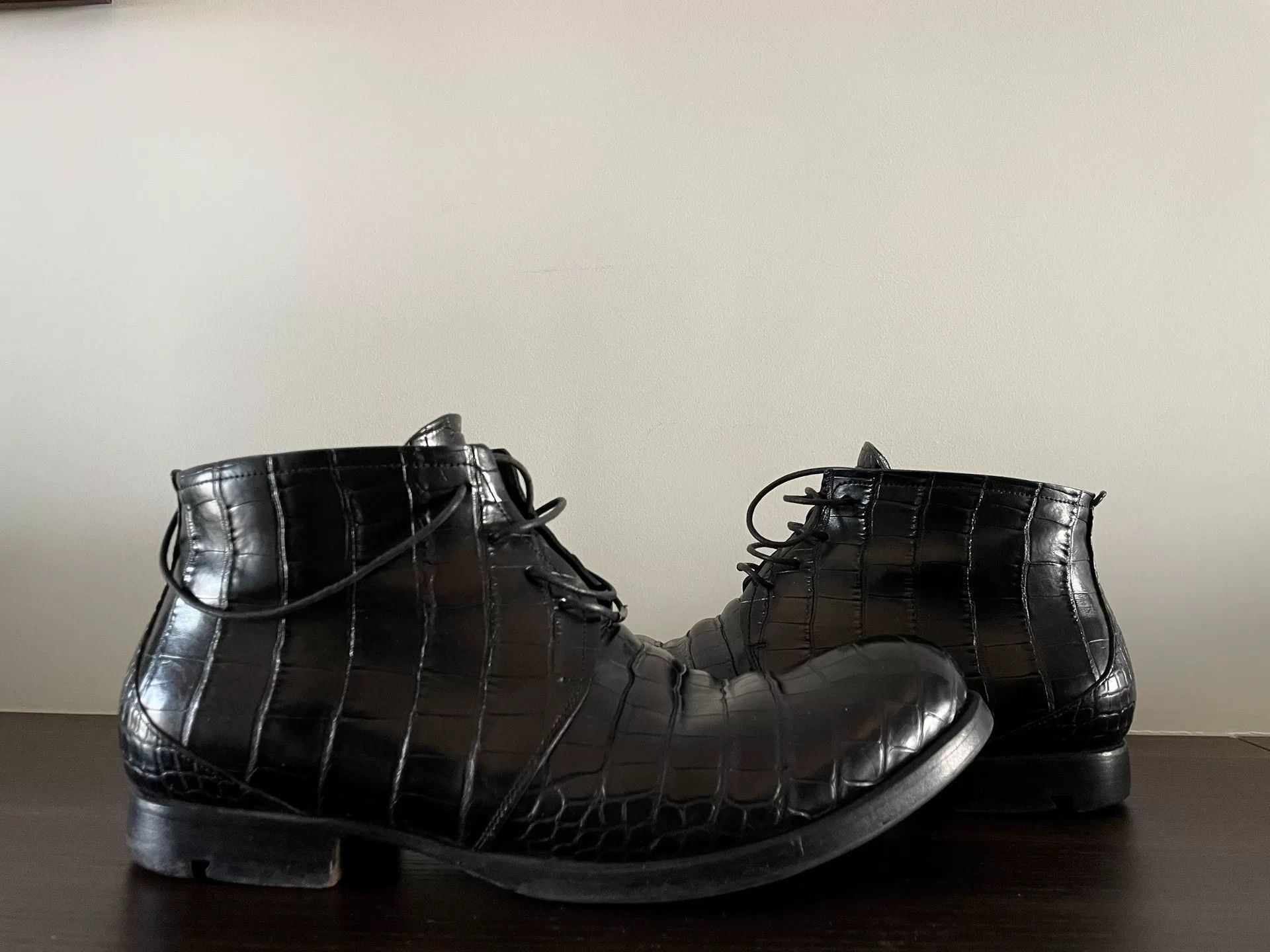 Layer-0 Layer0 1for1 Custom Crocodile Leather Shoes Size US 10 / EU 43 - 2 Thumbnail