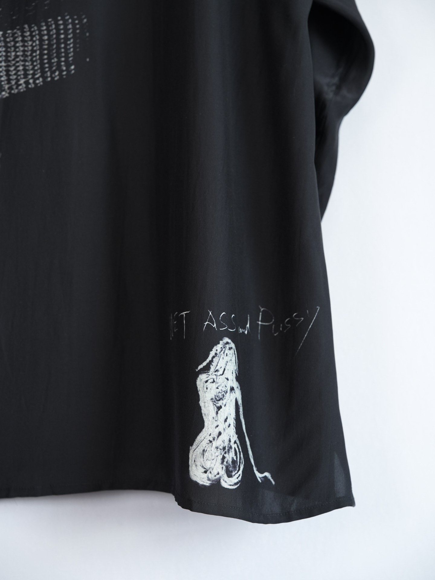 Yohji Yamamoto Yohji Yamamoto 21AW Chainmail Glove Silk Shirt Size US M / EU 48-50 / 2 - 6 Thumbnail