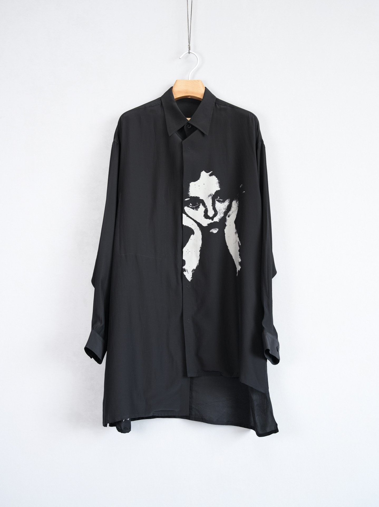 Yohji Yamamoto Yohji Yamamoto 21AW Chainmail Glove Silk Shirt Size US M / EU 48-50 / 2 - 2 Thumbnail
